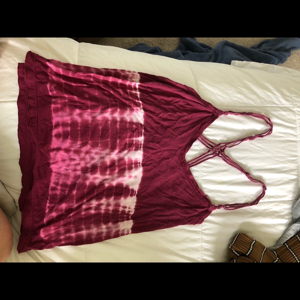 AMERICAN EAGLE Tye dye tank top